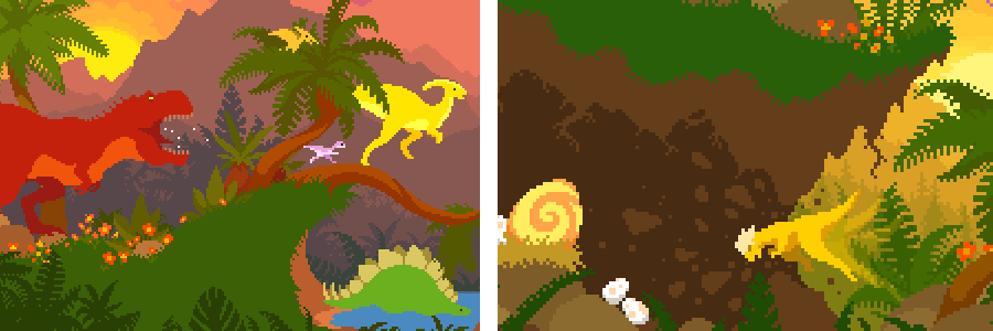 Pixel Dino Run - Play Pixel Dino Run Game online at Poki 2