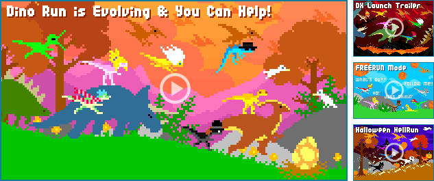 Dino Run DX - Freerun Update! 